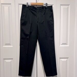 Dockers Men’s Black Straight Fit Cotton Pants Size 34x30